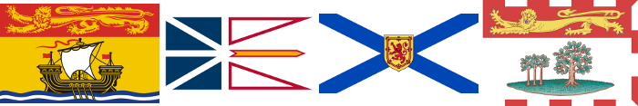 Flags of Atlantic Canada