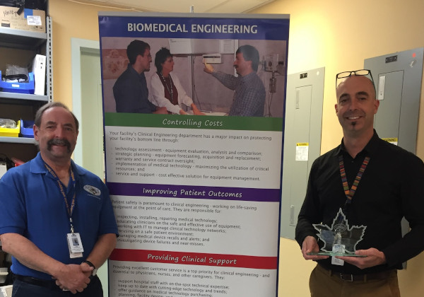 2020 ACCES Clinical Engineer of the Year