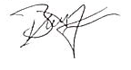 Brett Fraser's Signature